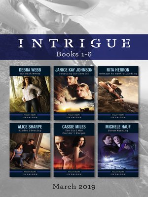 cover image of Intrigue Box Set 1-6/The Dark Woods/Trusting the Sheriff/Hostage at Hawk's Landing/Hidden Identity/The Girl Who Couldn't Forget/Storm Warni